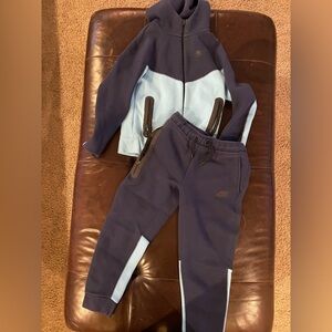 Nike Kids Sportswear Tech Fleece Full Zip Jacket Jogger Set